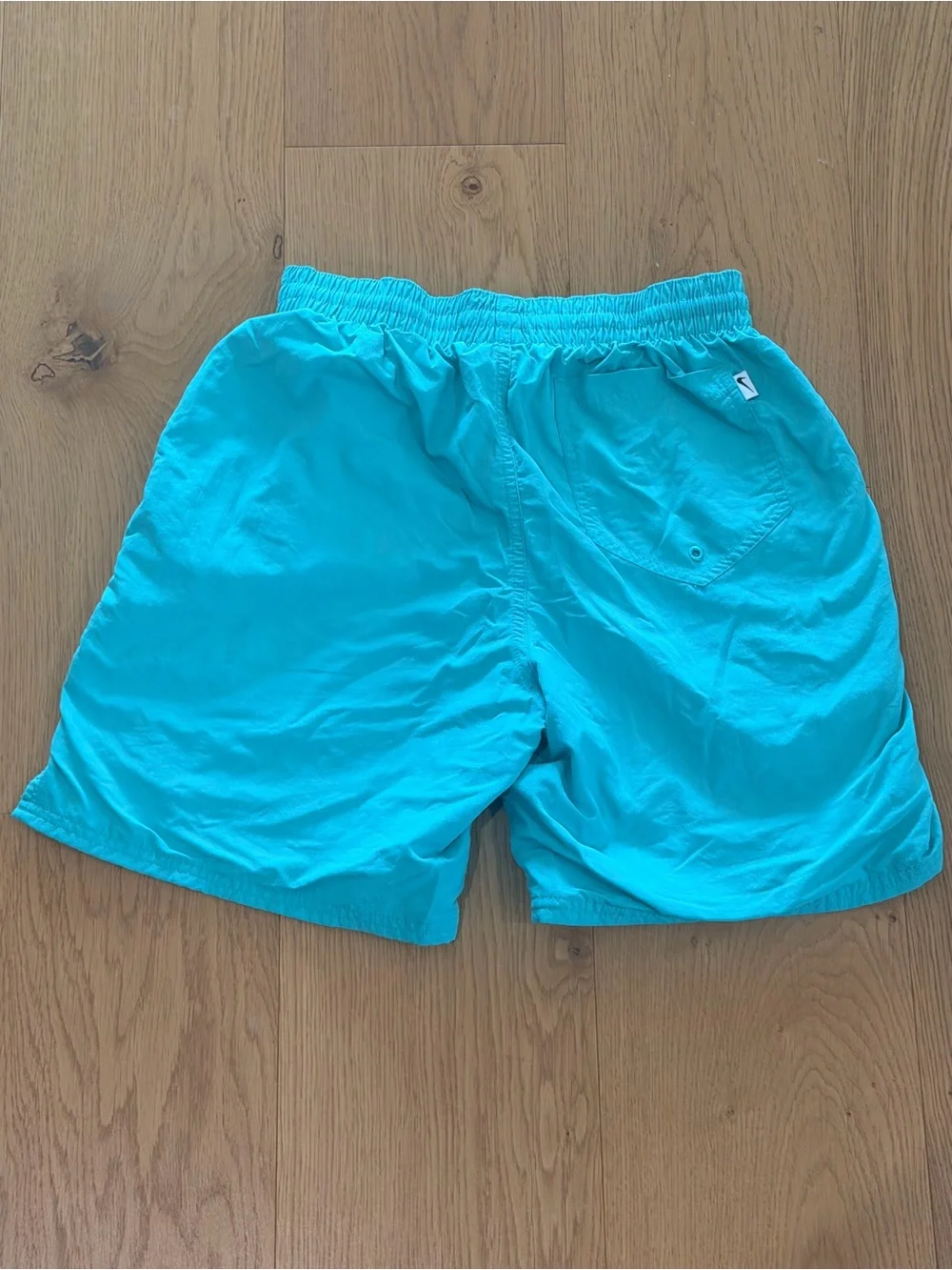 Nike Men’s Aqua Blue Swim Trunks